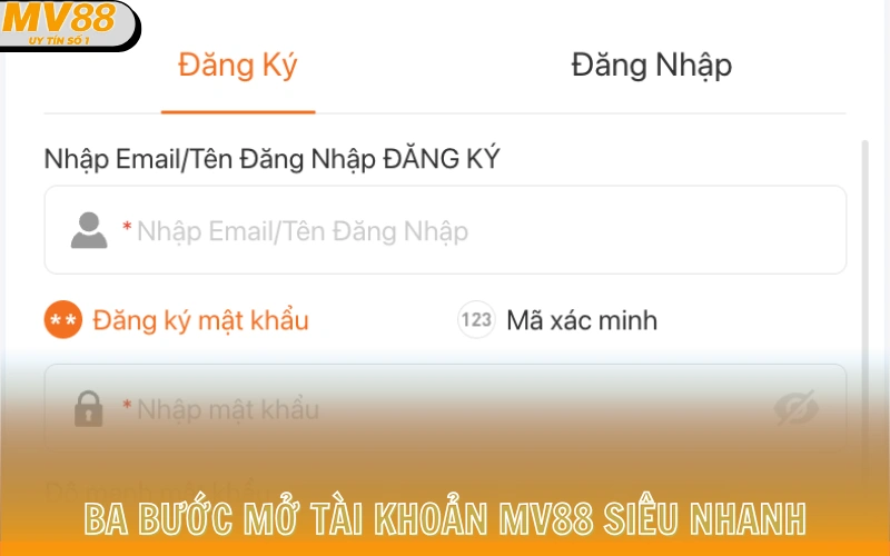 Trang chủ 14 Ba bước mở tài khoản MV88 siêu nhanh