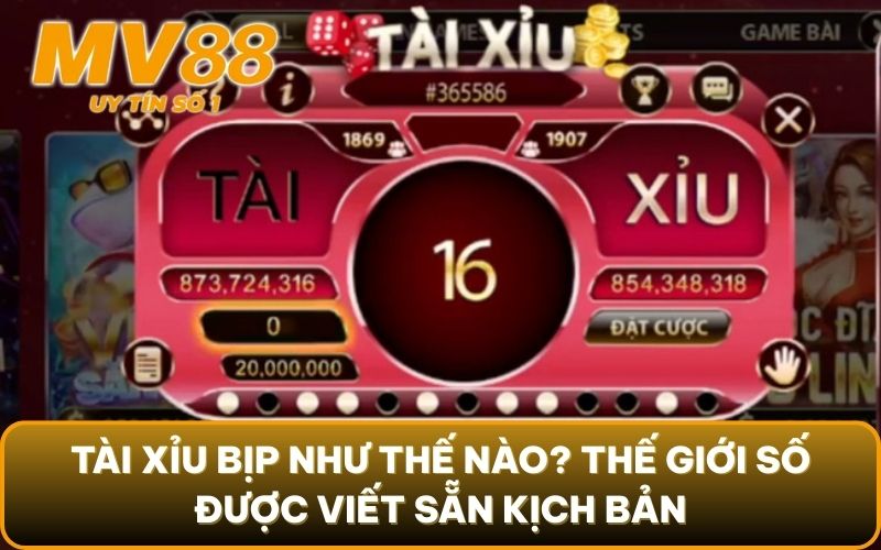 Tài Xỉu Bịp Như Thế Nào? Vạch Trần Toàn Bộ Sự Thật Đằng Sau 3 Tài xỉu bịp như thế nào? Thế giới số được viết sẵn kịch bản